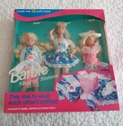 NEW NIB Barbie Sharin Sisters GIFT set Vintage Mattel 1992  3 dolls included box