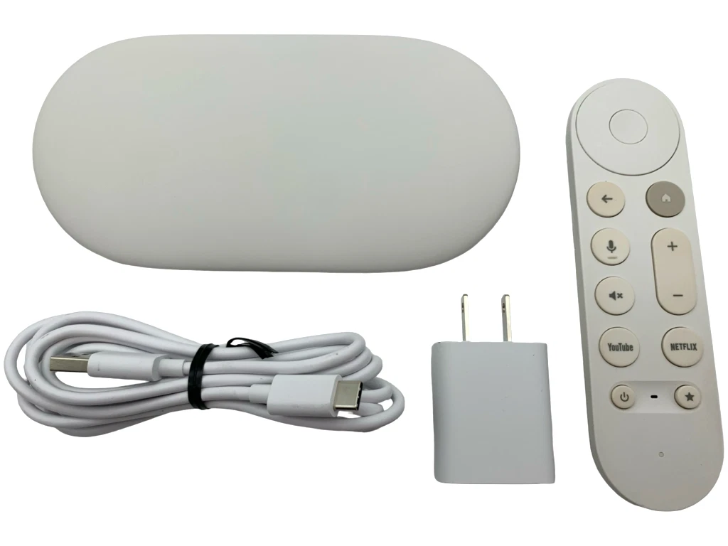 Google Chromecast with Google TV White 2160p Google Assistant