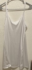 Vanity Fair Sz 38/18" White Slip Full Slip Chemise Gown Nightgown