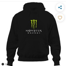 Image of  Monster Energy Hoodie, 4 sizes S,M,Land 2XL.