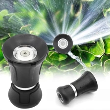 Fireman Hose Nozzle Water Sprayer Garden Adjustable High Pressure Washer Jet US