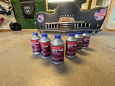 (6) Genuine OEM Honda Brake Fluid Bottle 12 oz. 08798-9008 DOT 3 SAME AS DEALER