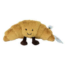 Authentic Jellycat Amuseables Croissant A6C Small Plush NWT Tags Soft Toy