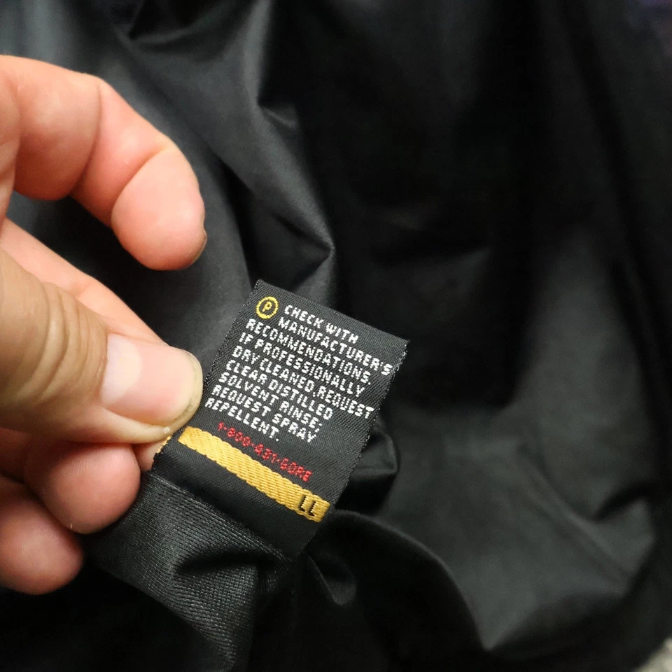 Tourney Gore-Tex Jacket Men's XL Black Waterproof Windproof Breathable - Image 4 of 4