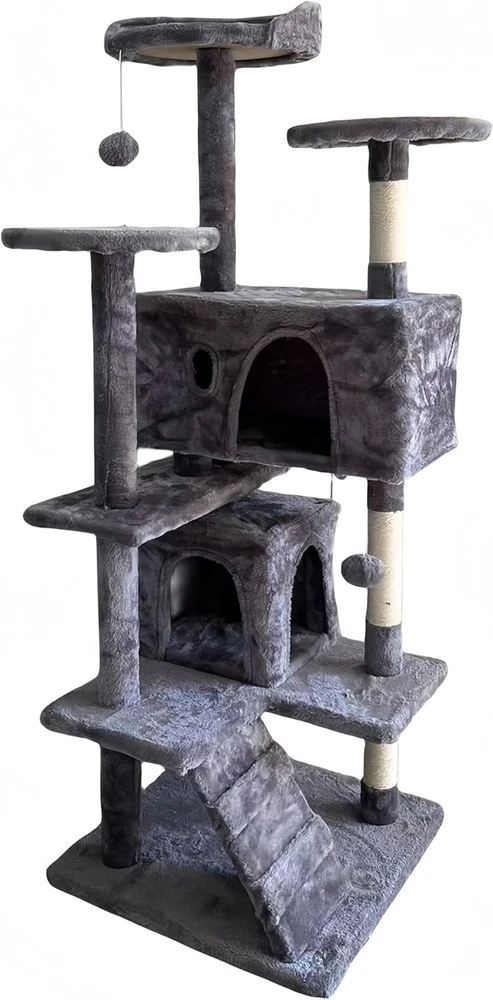 Cat Tree with Scratching Posts Ladder