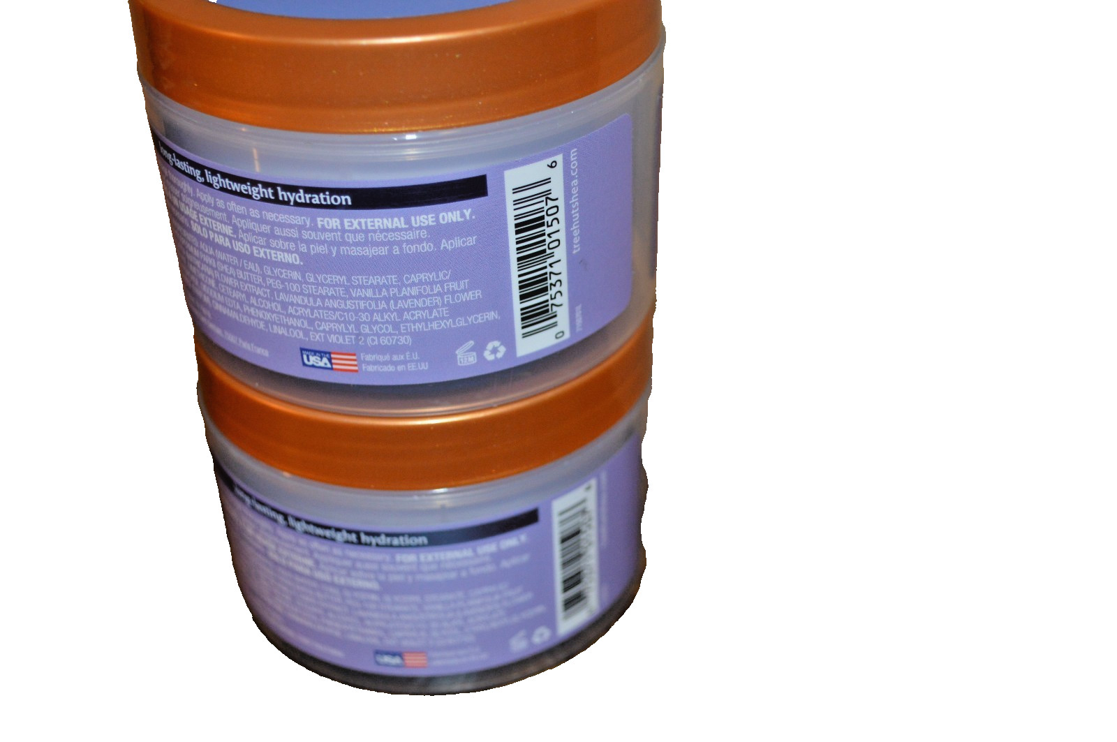 Tree Hut Lavender Whipped Shea Body Butter 8.4 oz ~ NEW ~LOT OF 2 ~Free Shipping