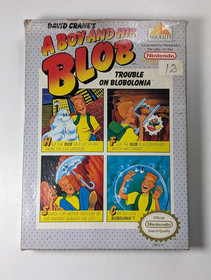 A Boy and his Blob Nintendo NES in box authentic