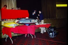 1970s Sci-Fi Model UFO Spaceship Convention Display Projector 35mm Slide