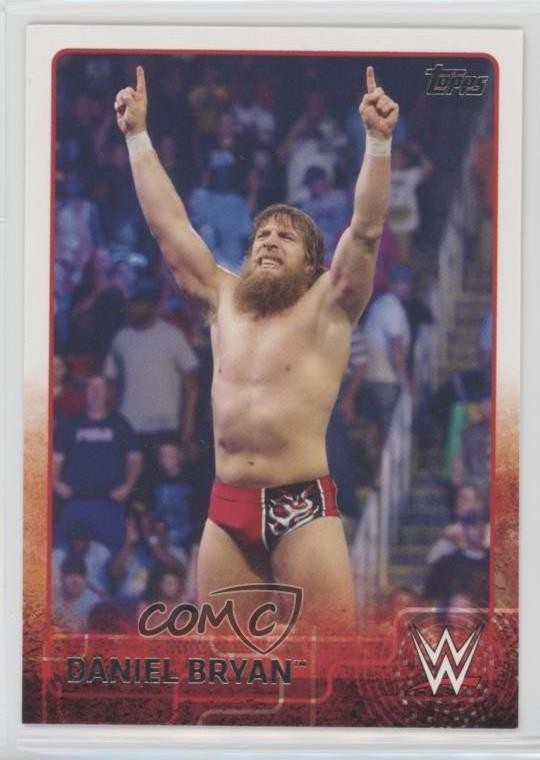 2015 Topps WWE Daniel Bryan #21 d7j