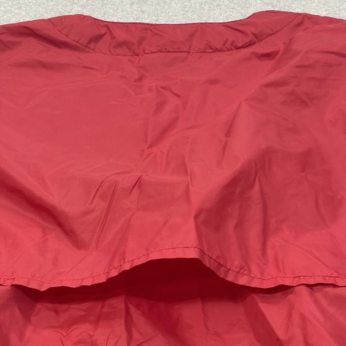 Vintage Rawlings Warmup Jacket Mens L Red Windbreaker Pullover Nylon Vented - Picture 12 of 12