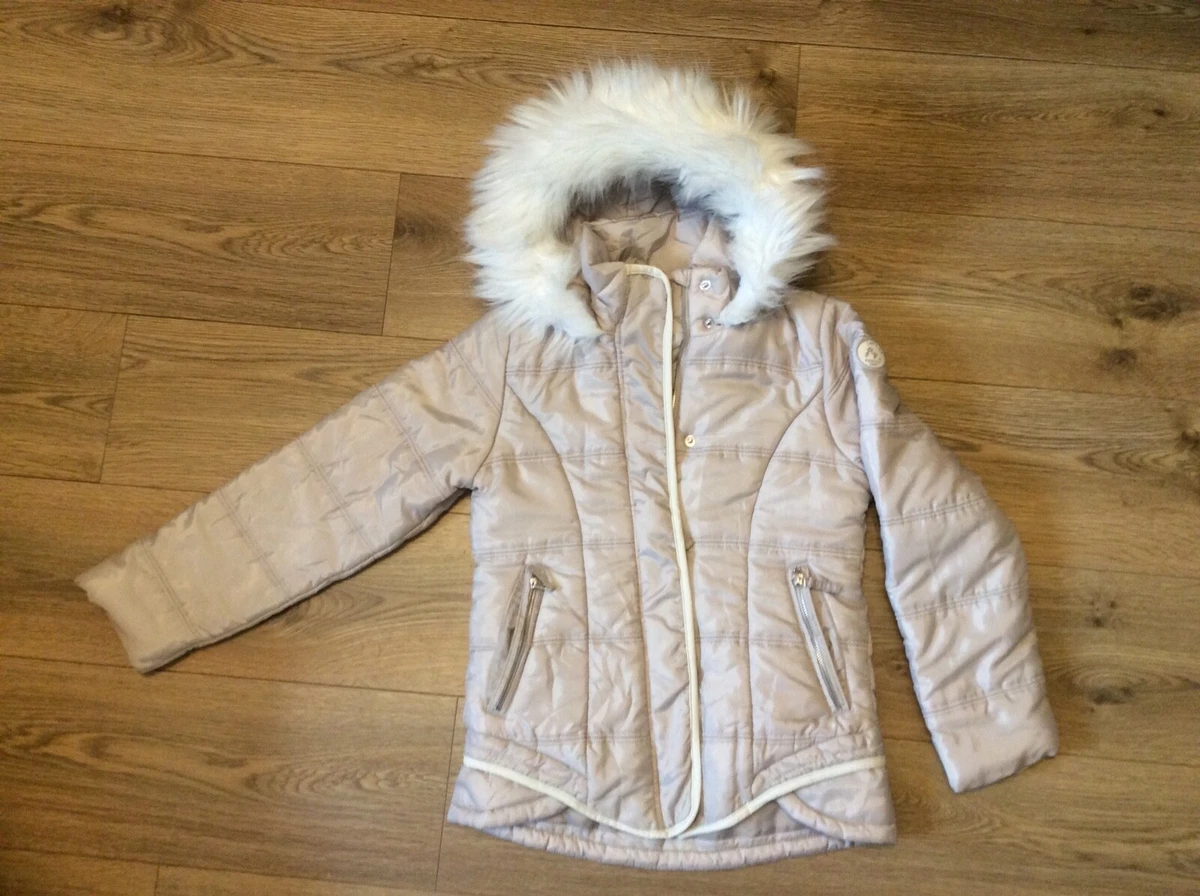 Next Beautiful Girls Jacket Champagne Colour Size 11 years 146 cm