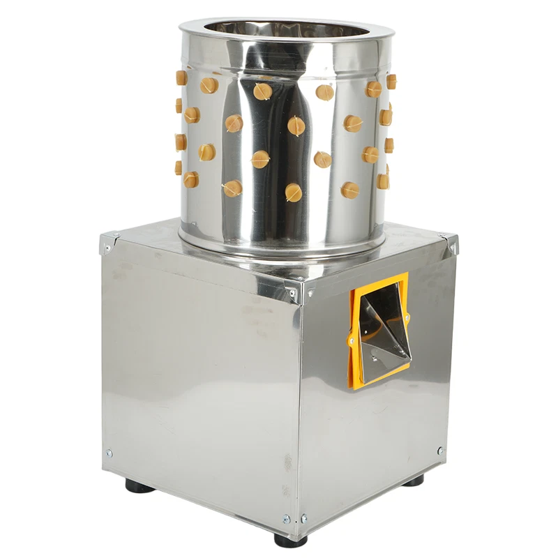 Spiumatrice elettrica per polli,Spiumatrice Automatica per Piume di pollame 180W - Immagine 4 di 4