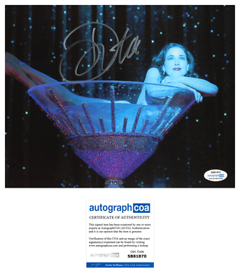 Dita Von Teese Signed LAS VEGAS: A Jubilant Revue 8x10 Photo EXACT