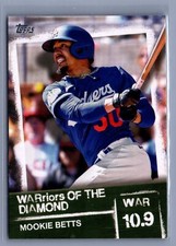 2020 Topps #WOD-32 Mookie Betts WARriors of the Diamond