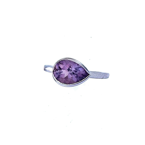 Natural Amethyst Ring 6.5 14k W Gold 1.72 TCW Certified $1,950 221287 - 第 6/10 張圖片