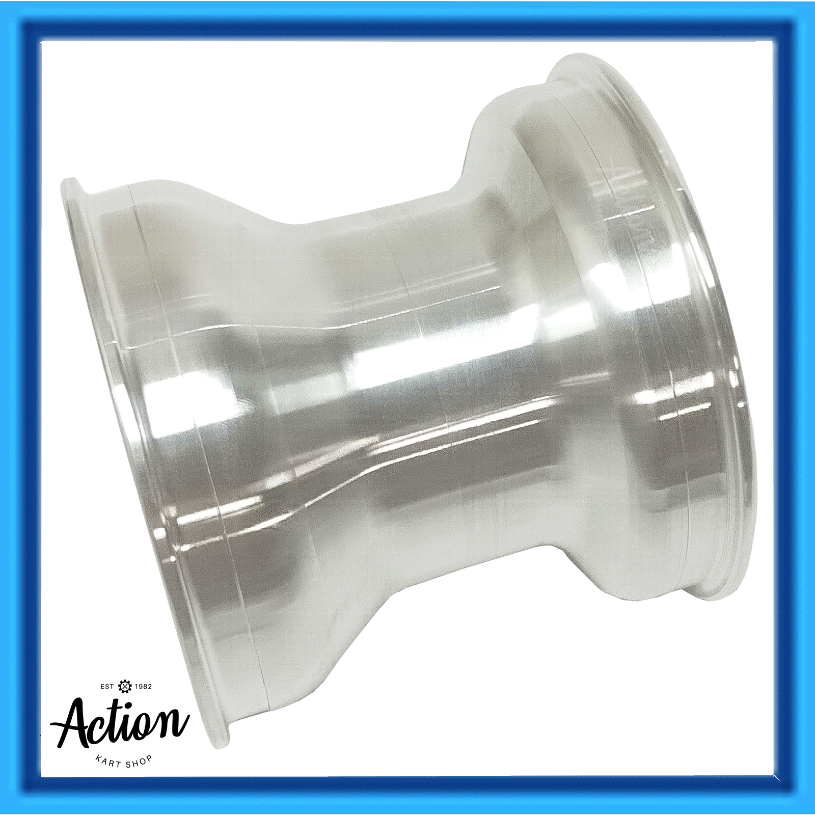 GO KART 5 INCH EDWARDS SPOKE DESIGN ALLOY RACE WHEEL 17mm BEARINGS