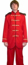 1960'S SERGEANT PEPPER COSTUME POP SGT ICON HIPPY FANCY DRESS 60'S JACKET PANTS