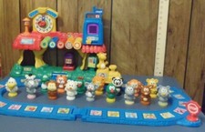 Vtech- Alphabet Train Station- Playset w/18 Animals  7 Props-Learning/Musical