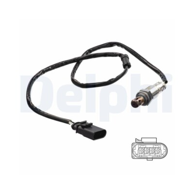 DELPHI ES21215-12B1 Lambdasonde für SEAT SKODA, nach Katalysator