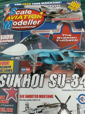 Scale aviation modeller,sukhoi su-34 col 24.issue 01