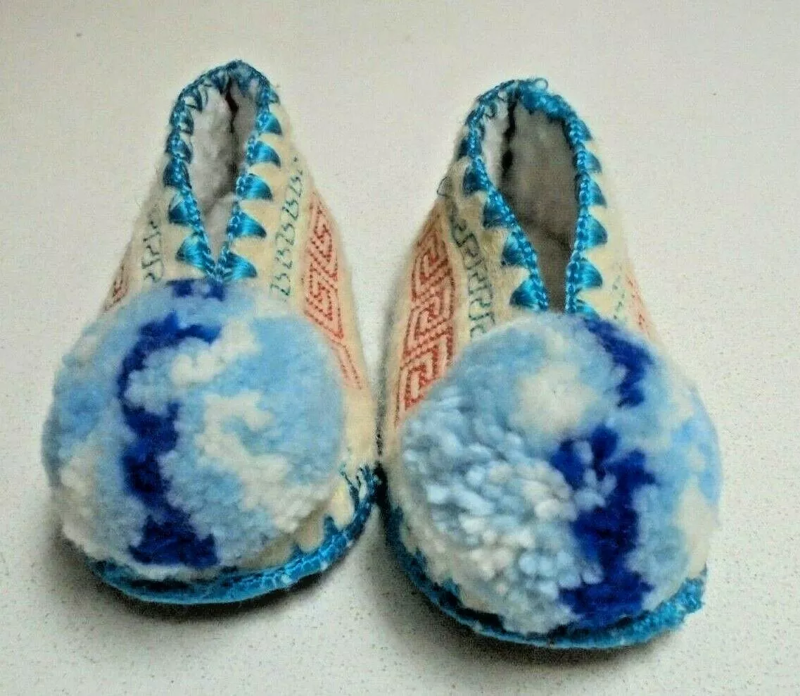 Greek wool best sale slippers