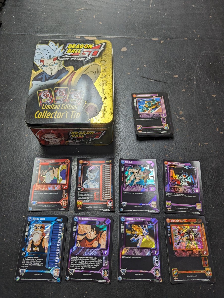 ドラゴンボールカード GT ホロカード 40000 DRAGON BALL GT Z 47 TOTAL CARD LOT HOLO REVERSE HOLO + TIN FREIZA