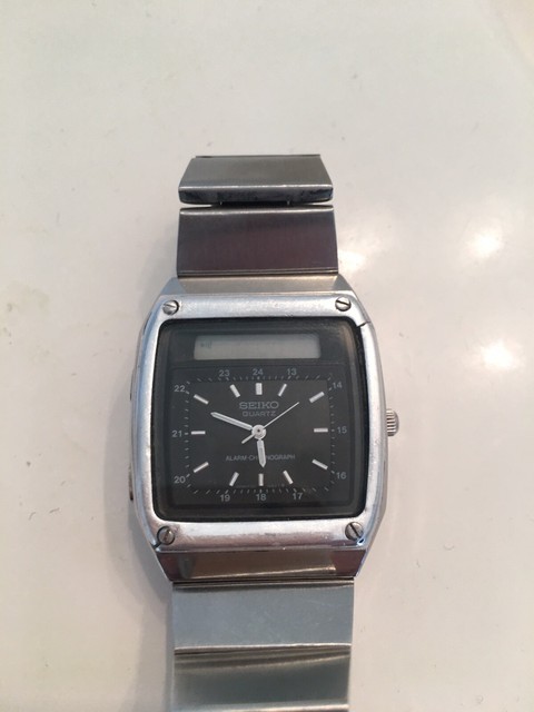 seiko digital analog watch