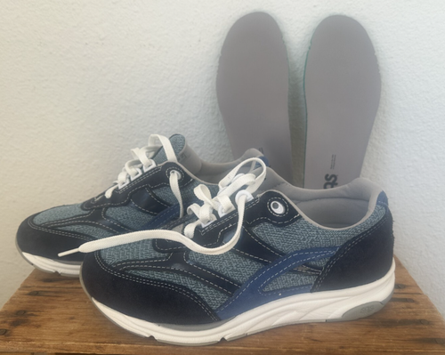 SAS Women's Tour Mesh Blue Marine Sneakers - New Without Box Size 7.5 W Wide