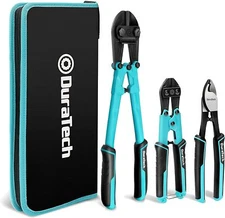 DURATECH Bolt Cutter Pliers 3PCS Set 14" Bolt Cutter 8" Bolt Cutter &Wire Cutter