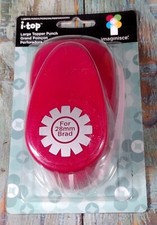 Imaginisce i-Top Large Topper Punch for 28mm Brad - BRAND NEW