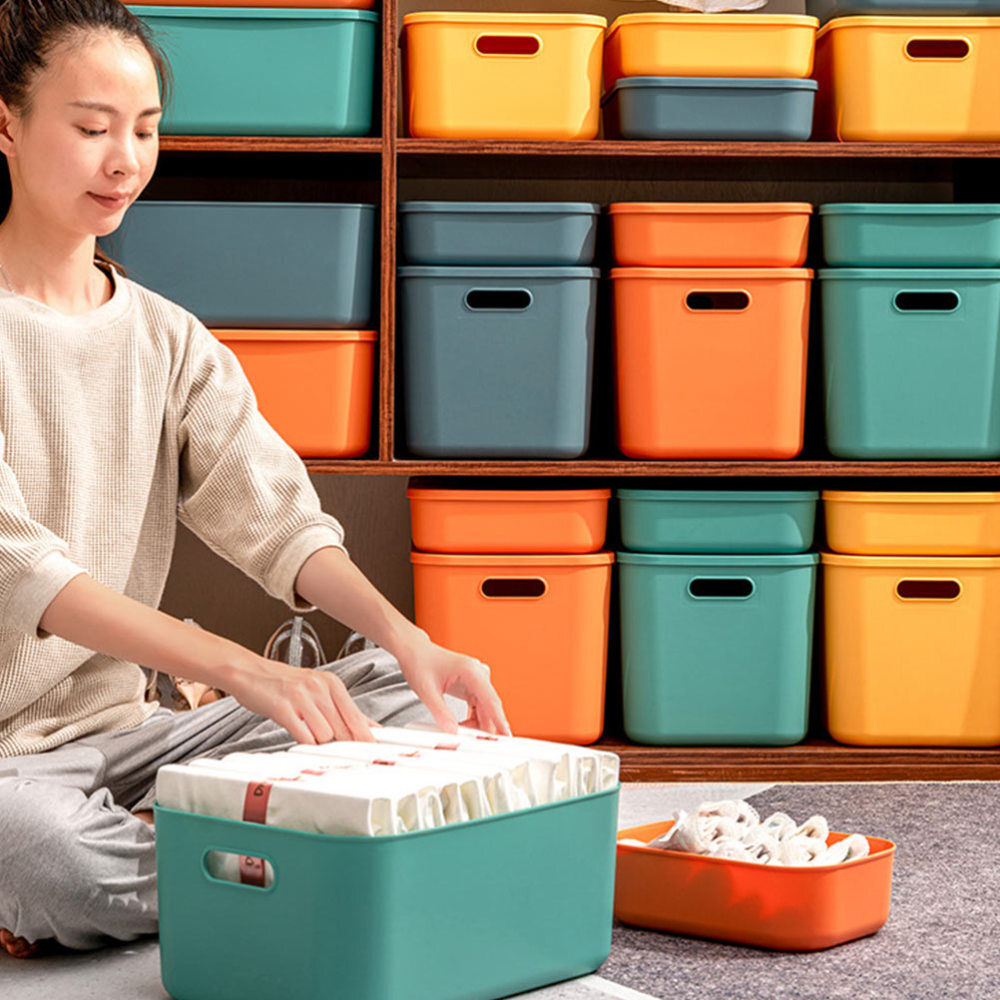 Snack Storage Basket Desk Organizer Multi-Purpose Kids Case Box  