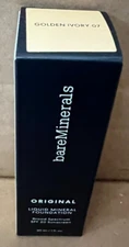 BARE MINERALS ORIGINAL LIQUID MINERAL FOUNDATION SPF 20, GOLDEN IVORY 07, 30 ML
