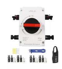 Circuit Breakers,32 A DC 1000V Consumer Unit, IP66 Panel,PV Isolator Switch MC4