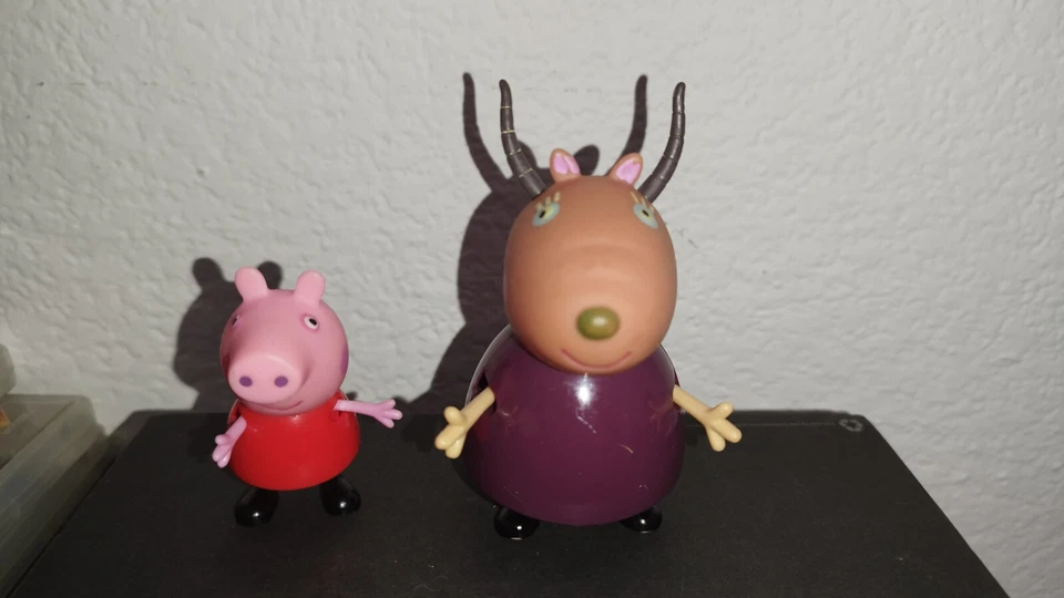 Lot Figurine Cochon Peppa Pig ABD eOne 2003 Jouet toy figure set - Photo 1/1