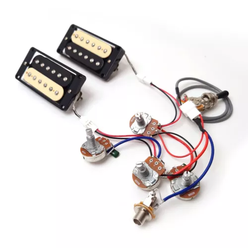 Guitar Alnico 2 Pickups Pro Bucker 2C Quick-connect Terminals for Gibson Guitar