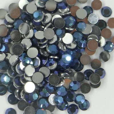 SS16 PR MSAX *** 40 strass PRECIOSA fond plat SS16 (3,90mm)MONTANA SAPPHIRE AB