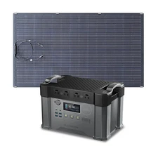 ALLPOWERS 2400W S2000PRO Solar Generator Power Station 200W Flexible Solar Panel