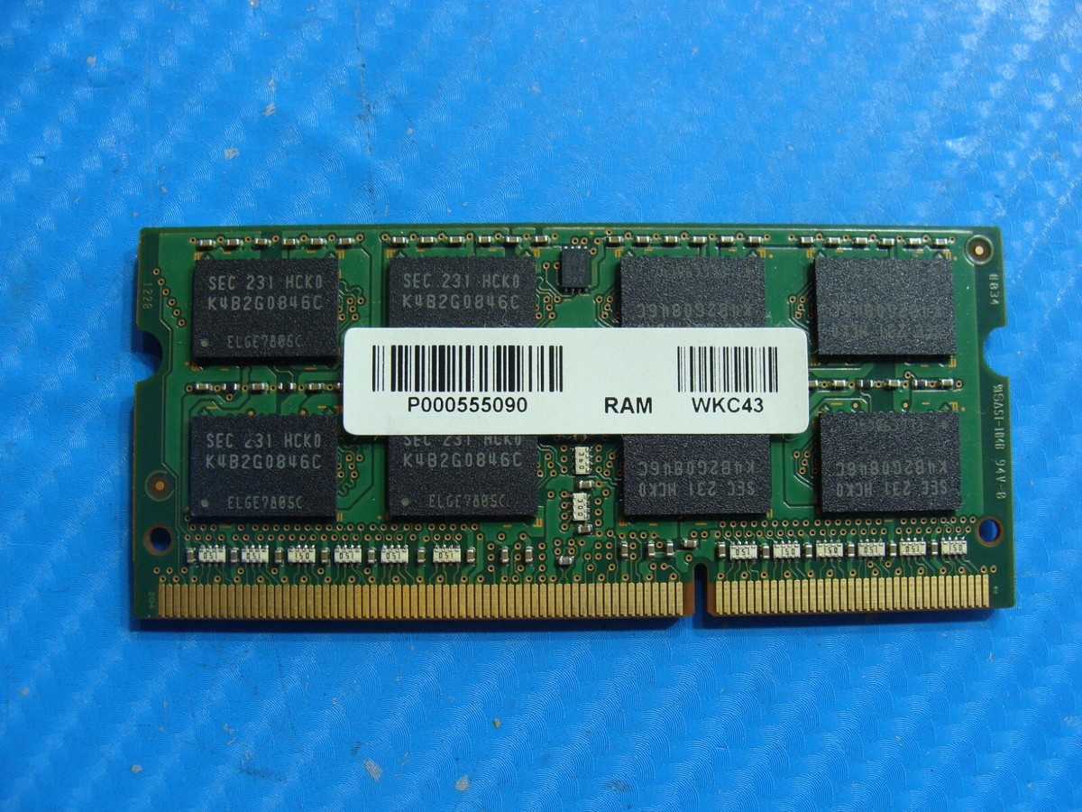 Toshiba P845t Samsung 4GB 2Rx8 PC3-12800S Memory RAM SO-DIMM  M471B5273CH0-CK0