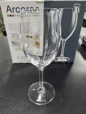Arcoroc Professional French Wine Glasses - 24 piece set - 25 CL / 8 1/4 Oz