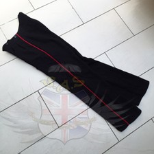 Trousers No1 Dress Blues Footguards British Army Uniform Parade Navy, Red Stripe