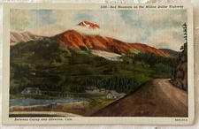 Vintage 1900s Postcard; Colorado; Red Mountain ; #025CO
