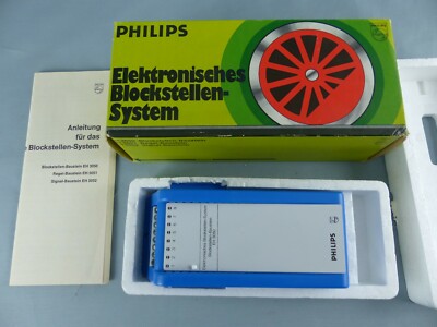 Système De Block électronique PHILIPS EH 3050 Pour Train électrique - NEUF