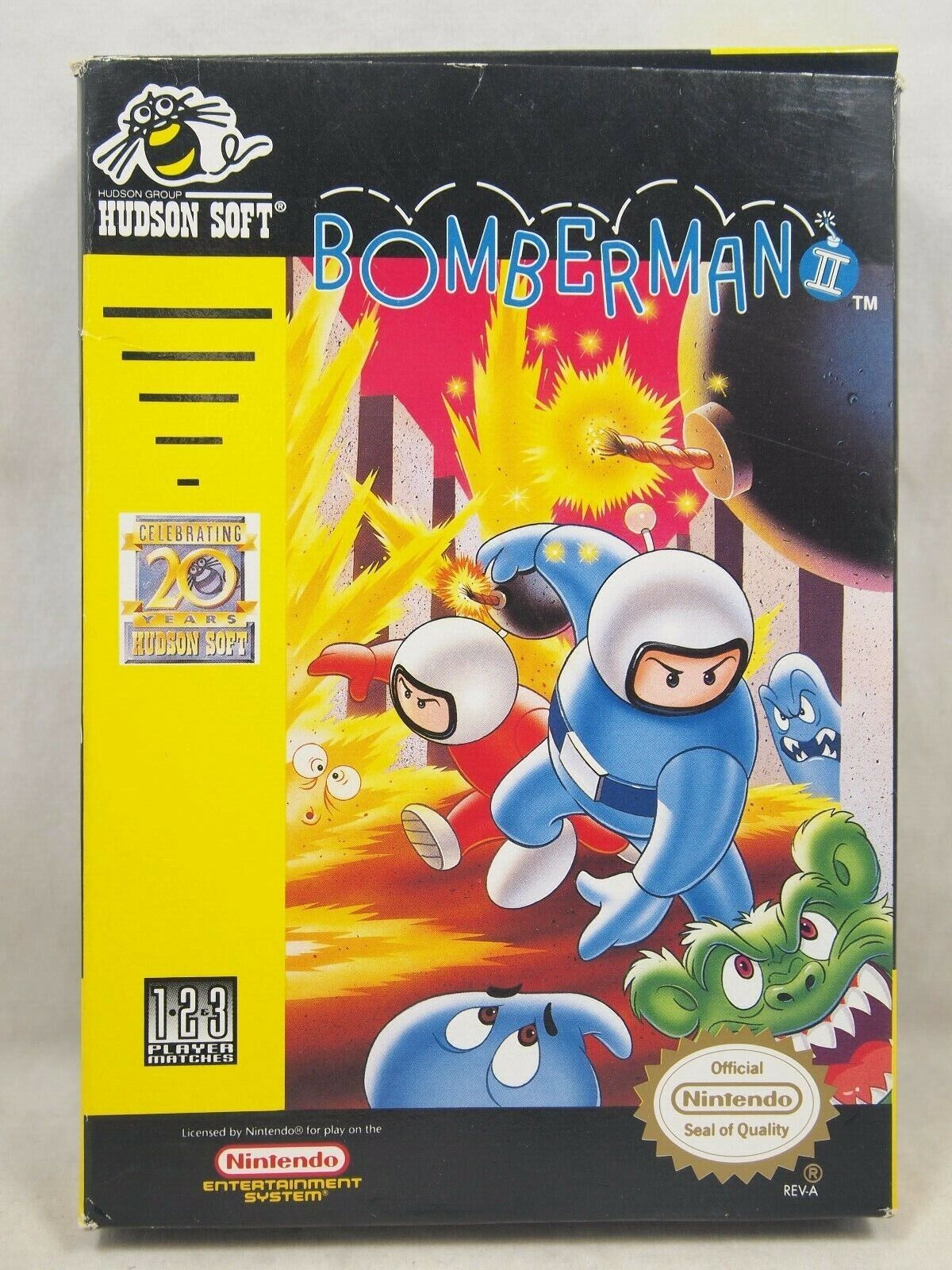 Bomberman II (Nintendo Entertainment System | NES) Authentic BOX ONLY