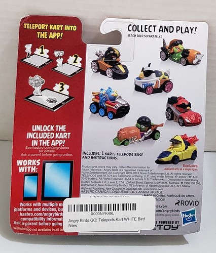 Angry Birds Go Telepods White Bird im Auto A6028 - Bild 8 von 24