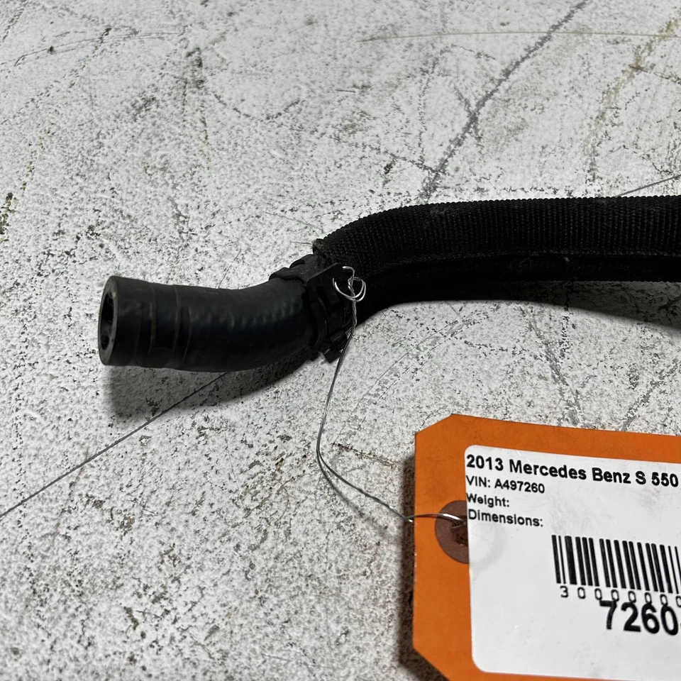Tubo de manguera de refrigeración Mercedes-Benz S550 2013 OEM Foto 2 de 4