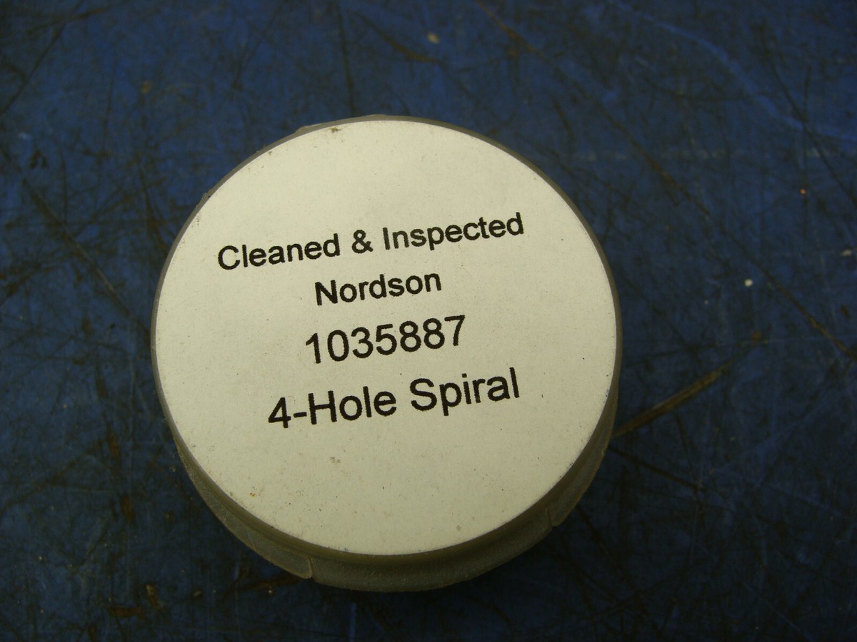 NORDSON 4 HOLE SPIRAL NOZZLE 1035887 | eBay