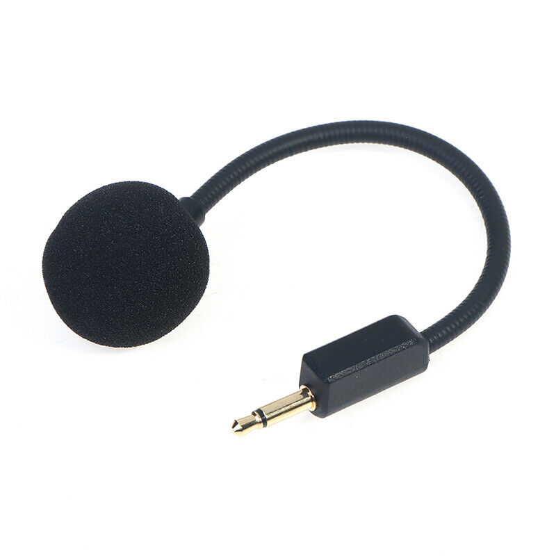 Mini 3.5mm Jack Flexible Microphone Speaker Mic For Razer black