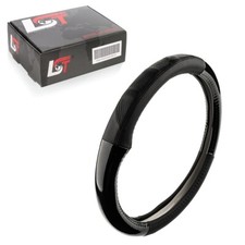 Copertura Volante Coprivolante Ø 38x9 Cm Nero Carbonio Per AUDI TT