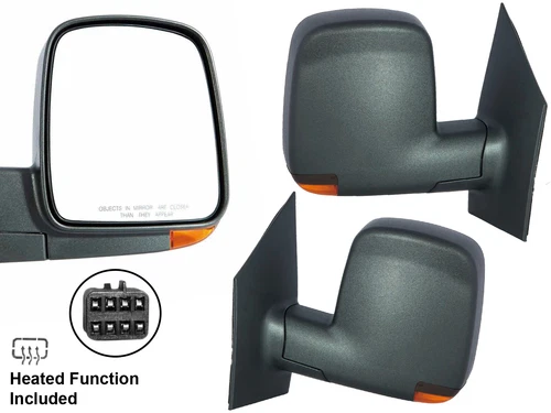 For Mirror 2003-2007 EXPRESS SAVANA Heated W/Signal Light Pair Right & Left Side