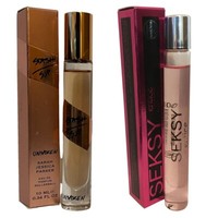 Womens Mini Perfume Travel Set of 2 Seksy Entice & Sarah Jessica Parker Unspoken